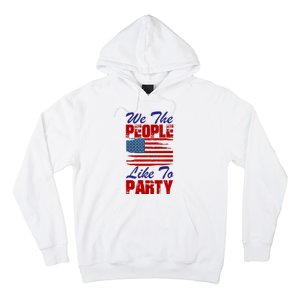 4th of July for Patriotic American Hoodie