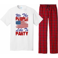 4th of July for Patriotic American Pajama Set