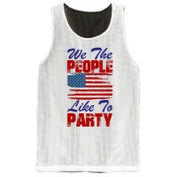 4th of July for Patriotic American Mesh Reversible Basketball Jersey Tank