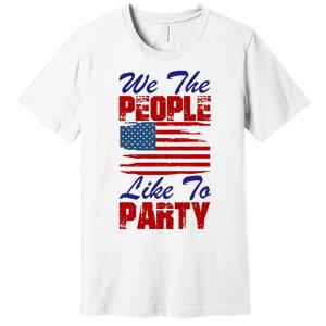 4th of July for Patriotic American Premium T-Shirt