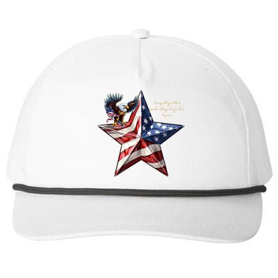 4th Of July Biden Meaningful Gift Snapback Five-Panel Rope Hat