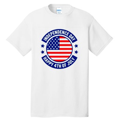 4th Of July Design Tall T-Shirt