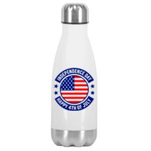 4th Of July Design Stainless Steel Insulated Water Bottle