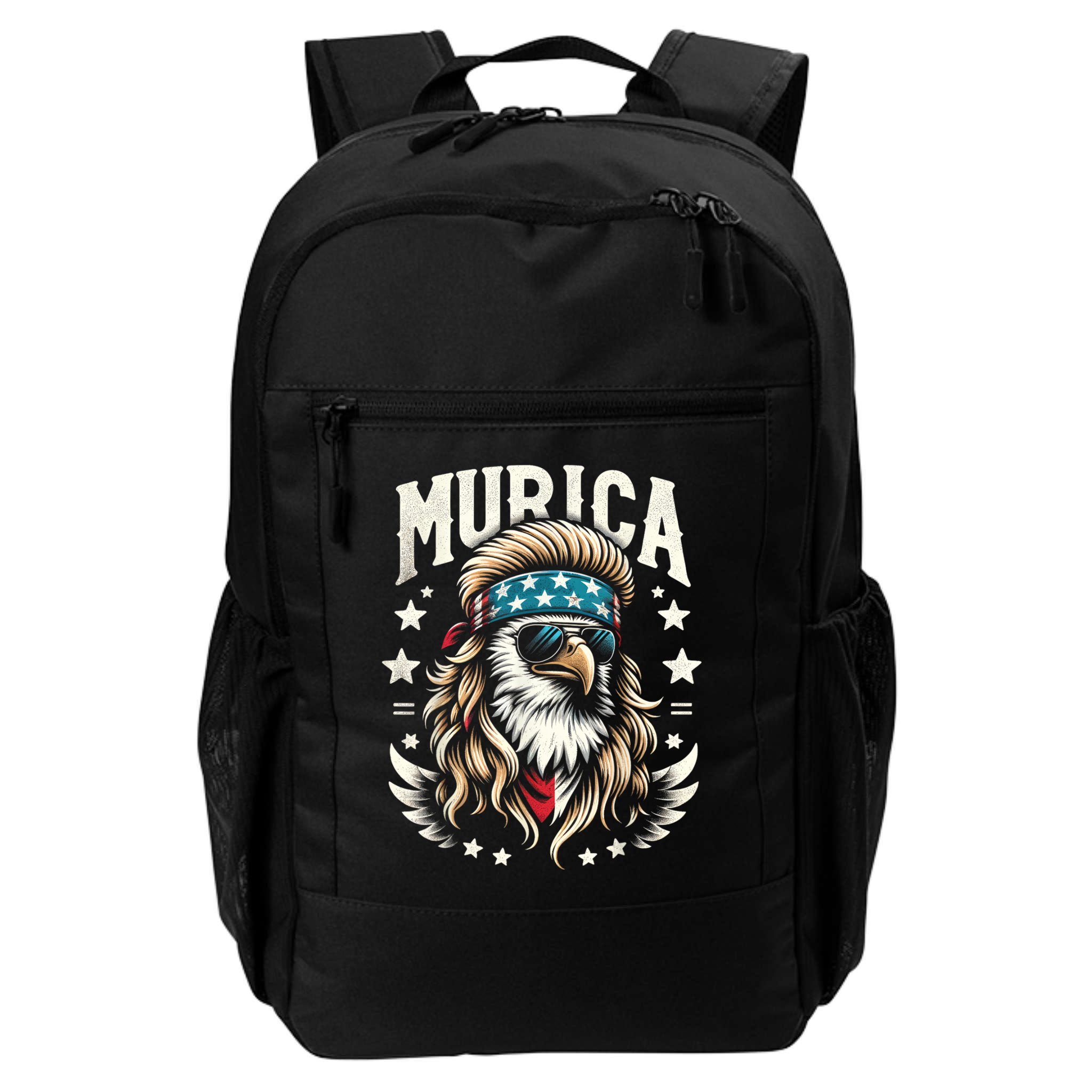 4th Of July Bald Eagle Mullet Murica Usa Usa Merica Backpack