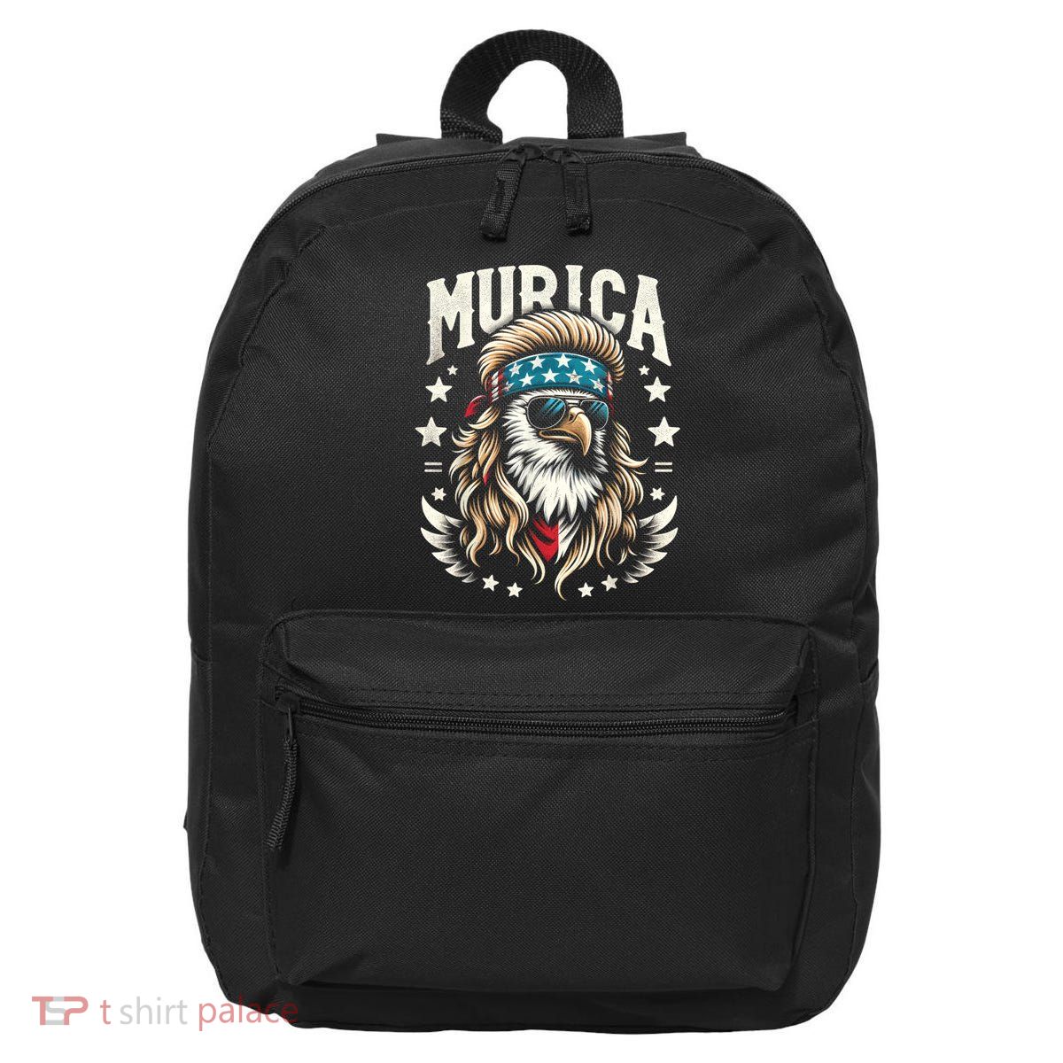 4th Of July Bald Eagle Mullet Murica Usa Usa Merica 16 in Basic Backpack