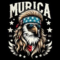 4th Of July Bald Eagle Mullet Murica Usa Usa Merica Wool Snapback Cap