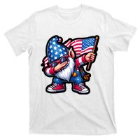 4th Of July Patriotic Gnomes Funny American Usa T-Shirt