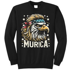 4th Of July Bald Eagle Mullet Murica Usa Usa Merica Sweatshirt