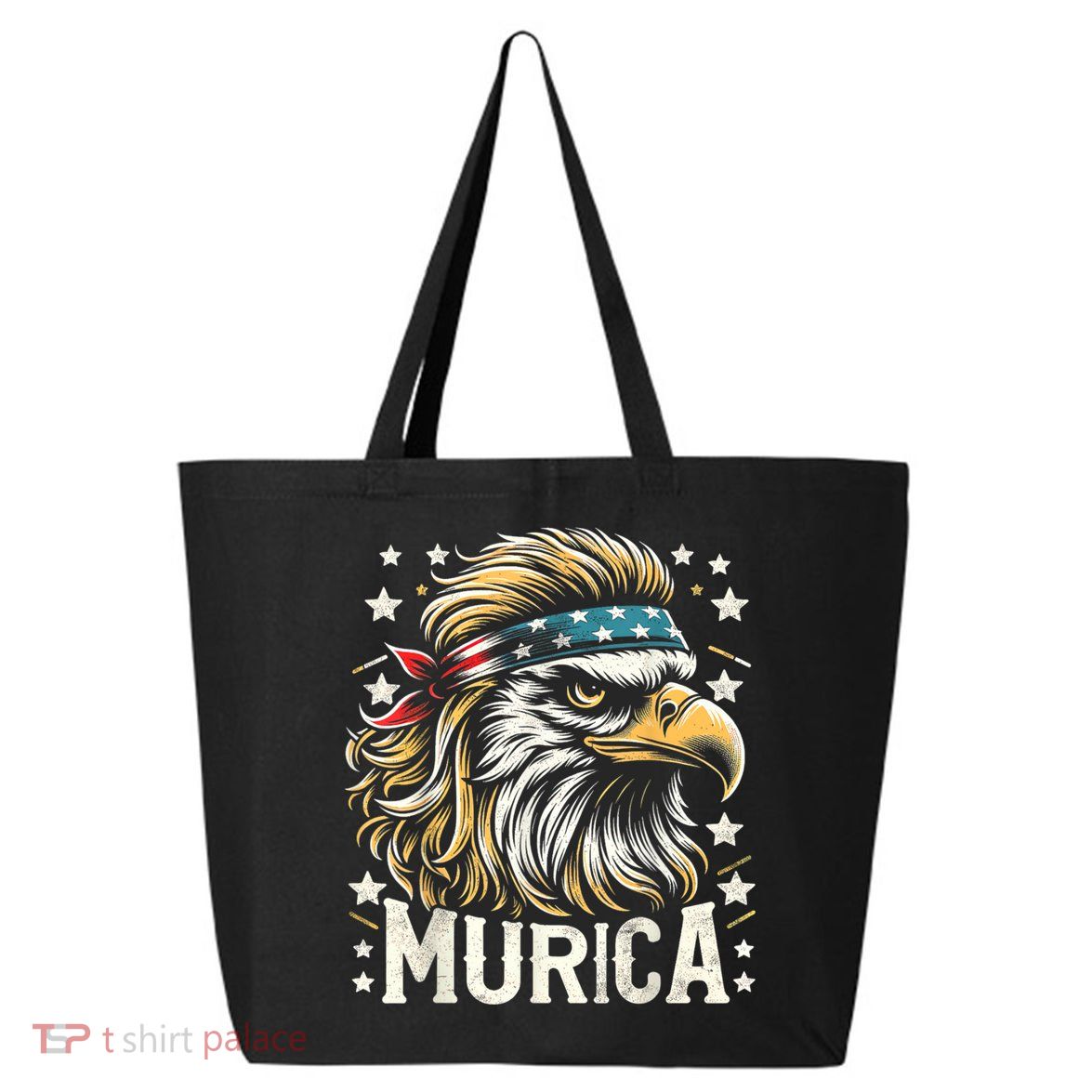 4th Of July Bald Eagle Mullet Murica Usa Usa Merica 25L Jumbo Tote