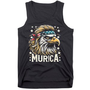 4th Of July Bald Eagle Mullet Murica Usa Usa Merica Tank Top