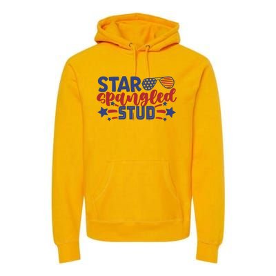 4th Of July Star Spangled Stud Matching 4th Of July Ideas Funny Gift Premium Hoodie