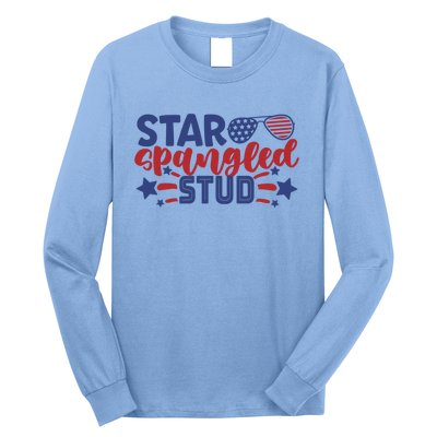 4th Of July Star Spangled Stud Matching 4th Of July Ideas Funny Gift Long Sleeve Shirt