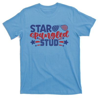 4th Of July Star Spangled Stud Matching 4th Of July Ideas Funny Gift T-Shirt