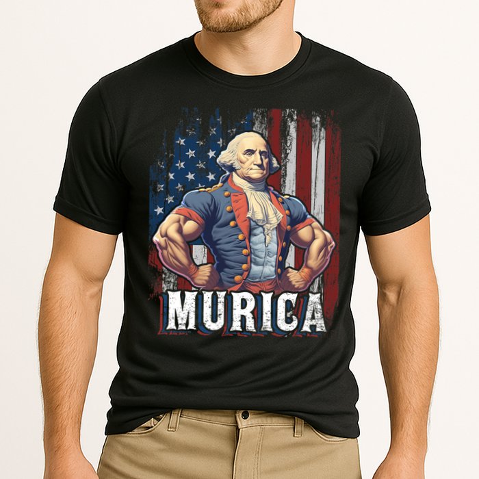 4th Of July Patriotic Funny George Washington July 4th Cooling Performance Crew T-Shirt