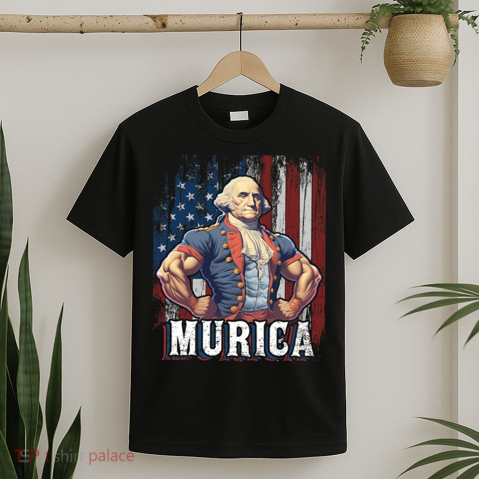 4th Of July Patriotic Funny George Washington July 4th T-Shirt