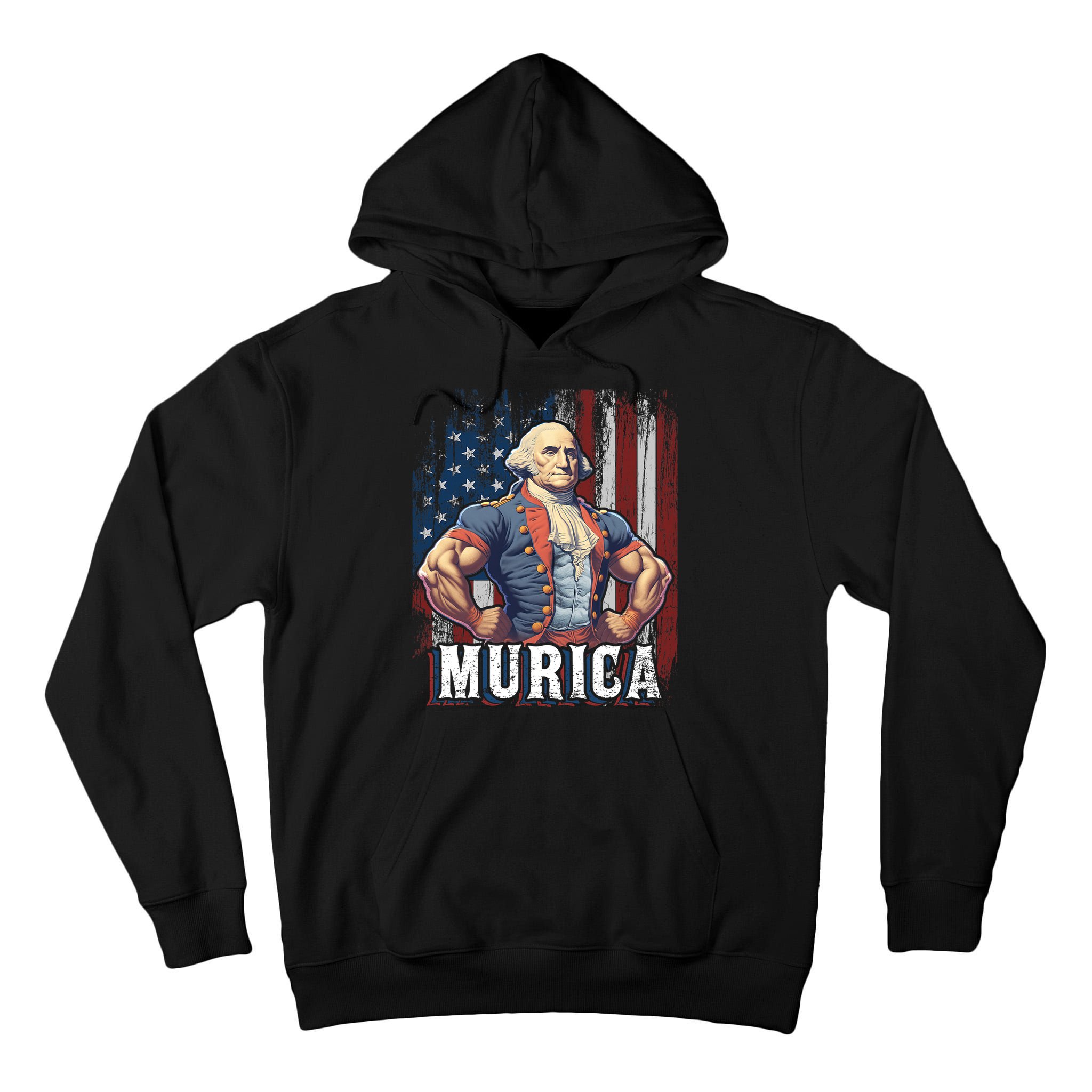 4th Of July Patriotic Funny George Washington July 4th Tall Hoodie