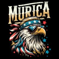 4th Of July Bald Eagle Mullet Murica Usa Usa Merica City Backpack