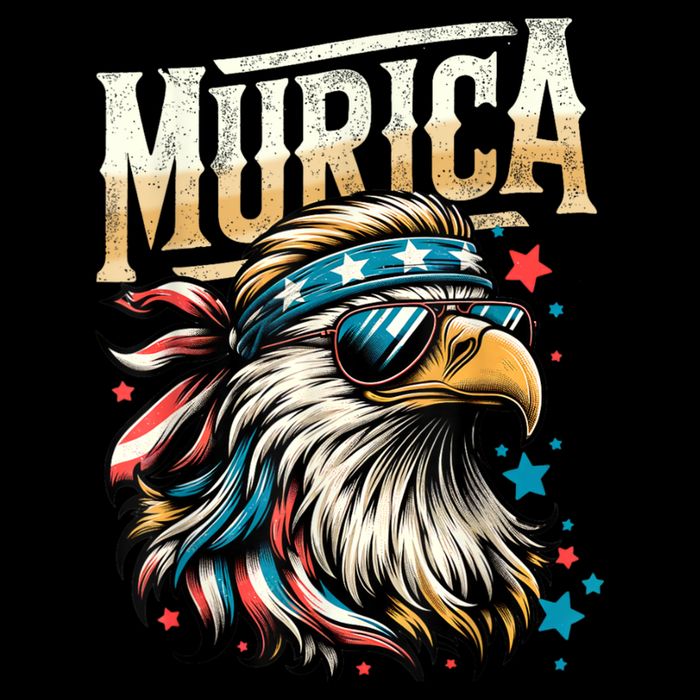 4th Of July Bald Eagle Mullet Murica Usa Usa Merica City Backpack