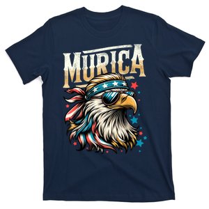 4th Of July Bald Eagle Mullet Murica Usa Usa Merica T-Shirt