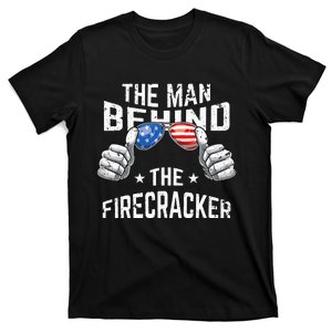 4th Of July Pregnancy The Man Behind The Firecracker T-Shirt