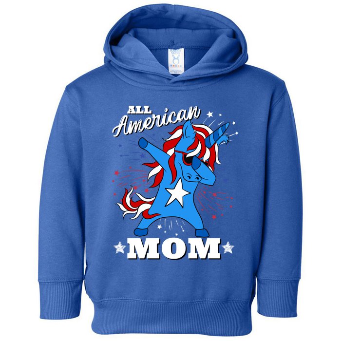 4th Of July Family Matching Outfit Unicorn Allamerican Mom Funny Gift Toddler Hoodie