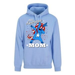 4th Of July Family Matching Outfit Unicorn Allamerican Mom Funny Gift Unisex Surf Hoodie