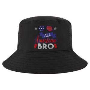 4th Of July All American Bro Family Matching Sunglasses Gift Cool Comfort Performance Bucket Hat