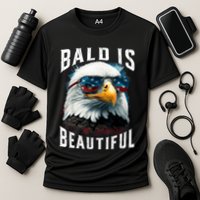 4th Of July Independence Day Bald Eagle Bald Is Beautiful Performance Shirt