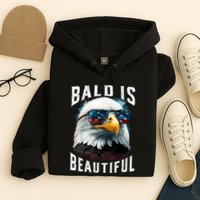 4th Of July Independence Day Bald Eagle Bald Is Beautiful Hoodie