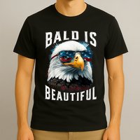 4th Of July Independence Day Bald Eagle Bald Is Beautiful T-Shirt