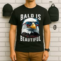 4th Of July Independence Day Bald Eagle Bald Is Beautiful T-Shirt