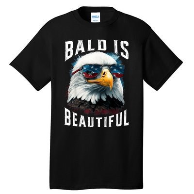 4th Of July Independence Day Bald Eagle Bald Is Beautiful Tall T-Shirt