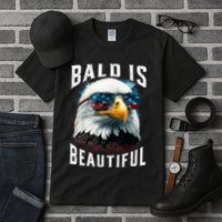 4th Of July Independence Day Bald Eagle Bald Is Beautiful Tall T-Shirt