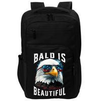 4th Of July Independence Day Bald Eagle Bald Is Beautiful Impact Tech Backpack