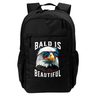 4th Of July Independence Day Bald Eagle Bald Is Beautiful Backpack