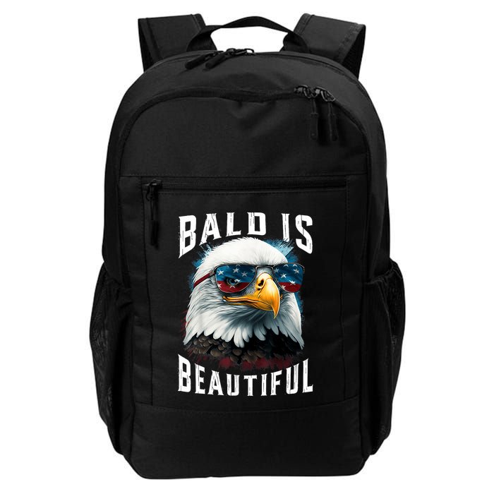 4th Of July Independence Day Bald Eagle Bald Is Beautiful Backpack