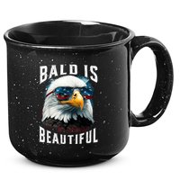 4th Of July Independence Day Bald Eagle Bald Is Beautiful 15oz Campfire Ceramic Mug