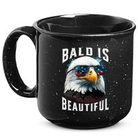 4th Of July Independence Day Bald Eagle Bald Is Beautiful 15oz Campfire Ceramic Mug
