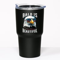 4th Of July Independence Day Bald Eagle Bald Is Beautiful Tumbler