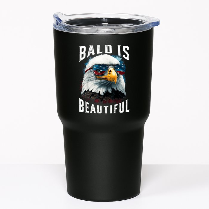 4th Of July Independence Day Bald Eagle Bald Is Beautiful Tumbler