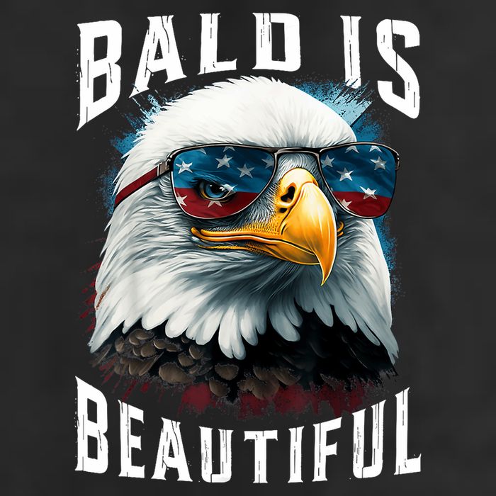 4th Of July Independence Day Bald Eagle Bald Is Beautiful Trucker Hat