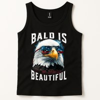 4th Of July Independence Day Bald Eagle Bald Is Beautiful Tank Top