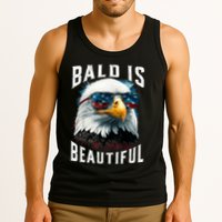 4th Of July Independence Day Bald Eagle Bald Is Beautiful Tank Top