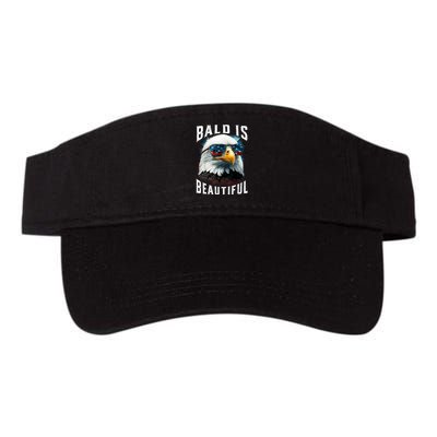 4th Of July Independence Day Bald Eagle Bald Is Beautiful Visor