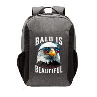 4th Of July Independence Day Bald Eagle Bald Is Beautiful Vector Backpack