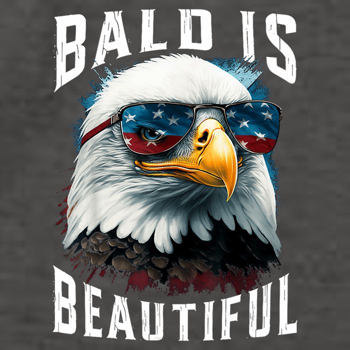 4th Of July Independence Day Bald Eagle Bald Is Beautiful Vector Backpack