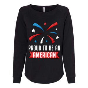 4th Of July Independence Day 1976 Proud To Be An American Gift Womens California Wash Sweatshirt