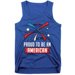 4th Of July Independence Day 1976 Proud To Be An American Gift Tank Top