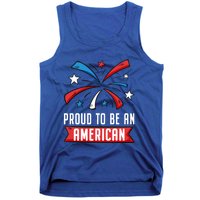 4th Of July Independence Day 1976 Proud To Be An American Gift Tank Top