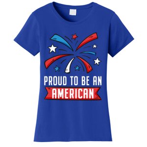 4th Of July Independence Day 1976 Proud To Be An American Gift Women's T-Shirt